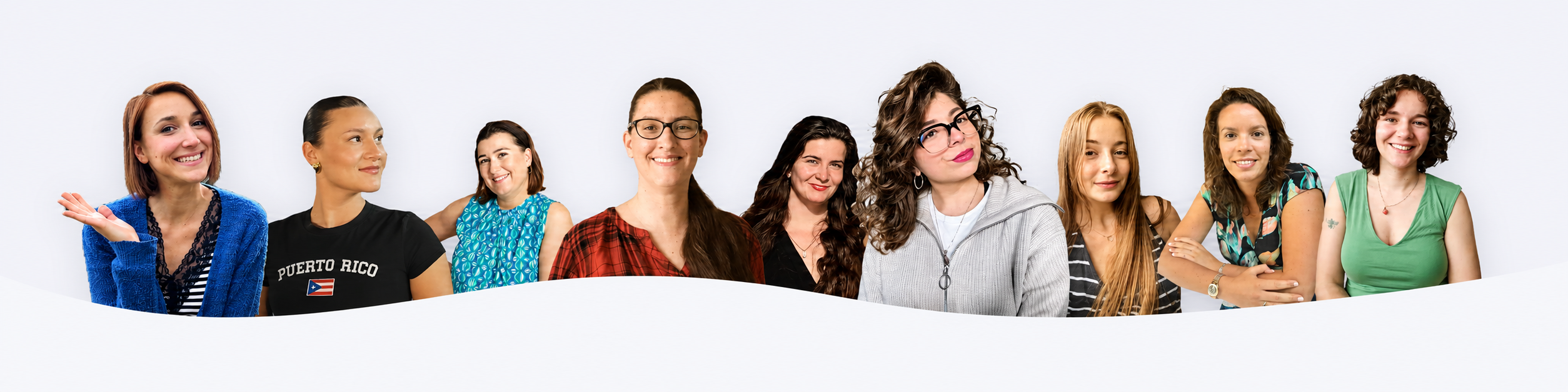Equipo de profesoras de Francés con Marie
